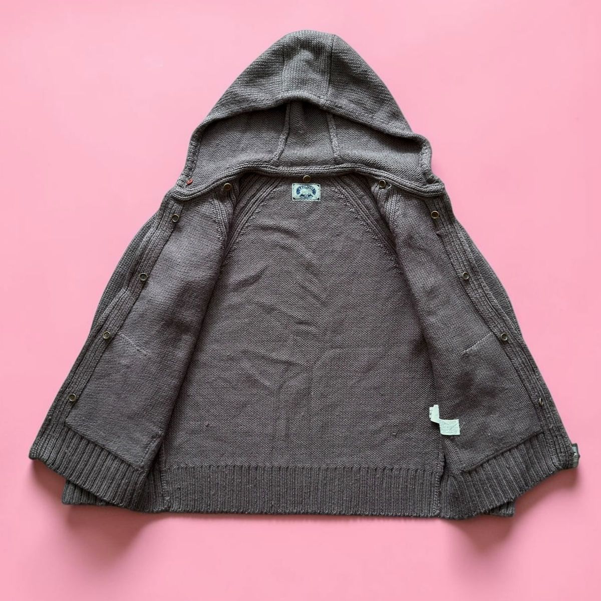 Vintage C.P. Company Autumn / Winter 2 piece wool knitted zip-up hoodie — 7