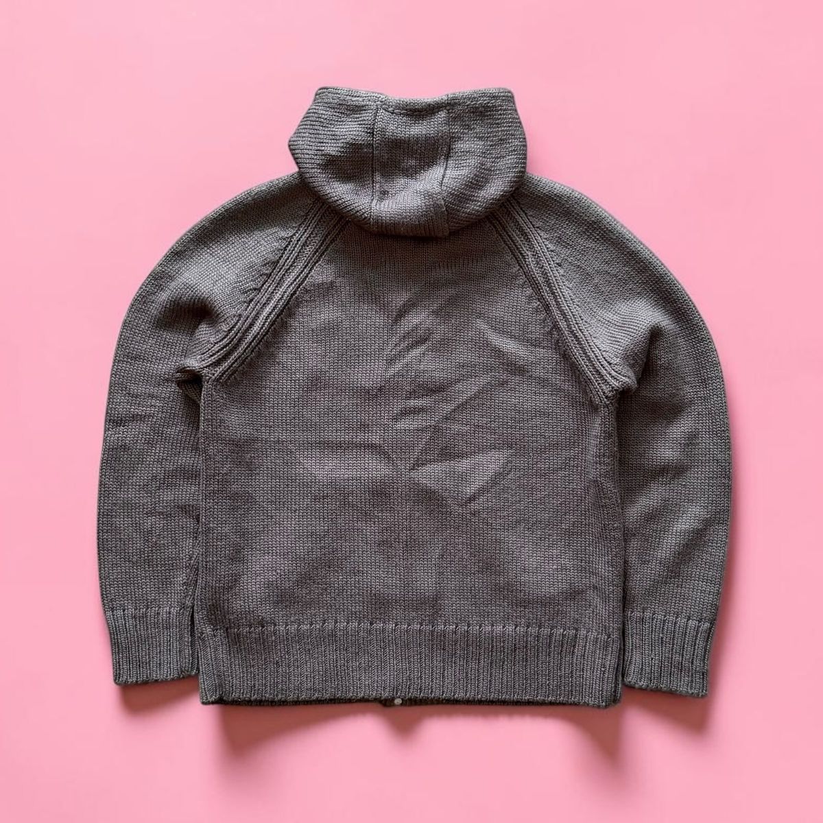 Vintage C.P. Company Autumn / Winter 2 piece wool knitted zip-up hoodie — 8
