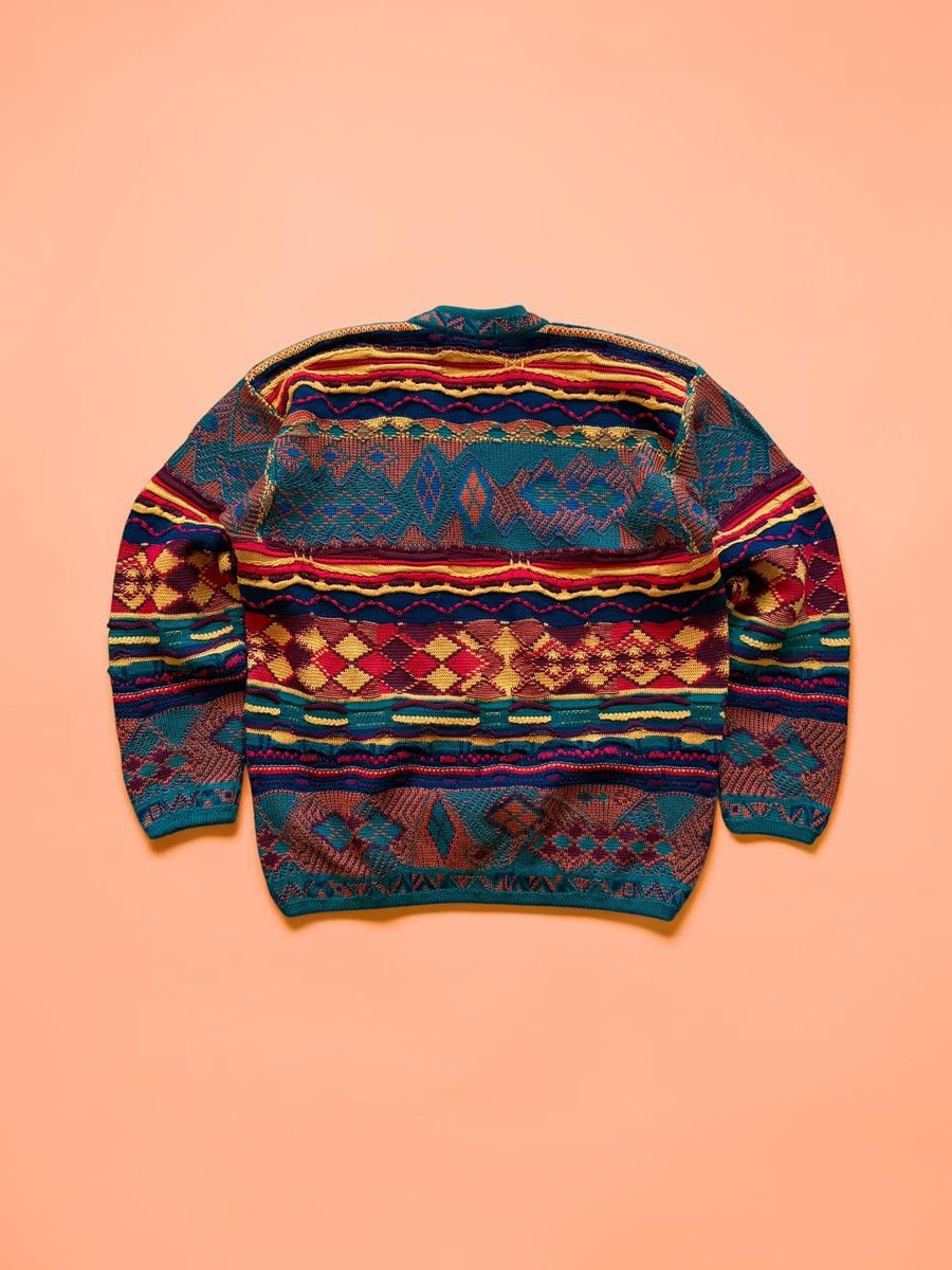 Coogi knitted wool 3D sweater — 4