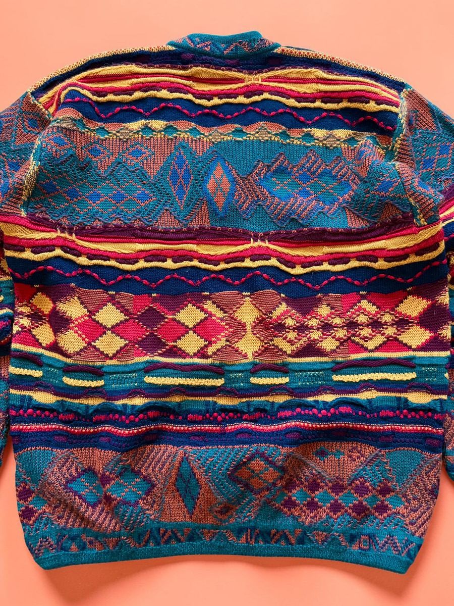 Coogi knitted wool 3D sweater — 5