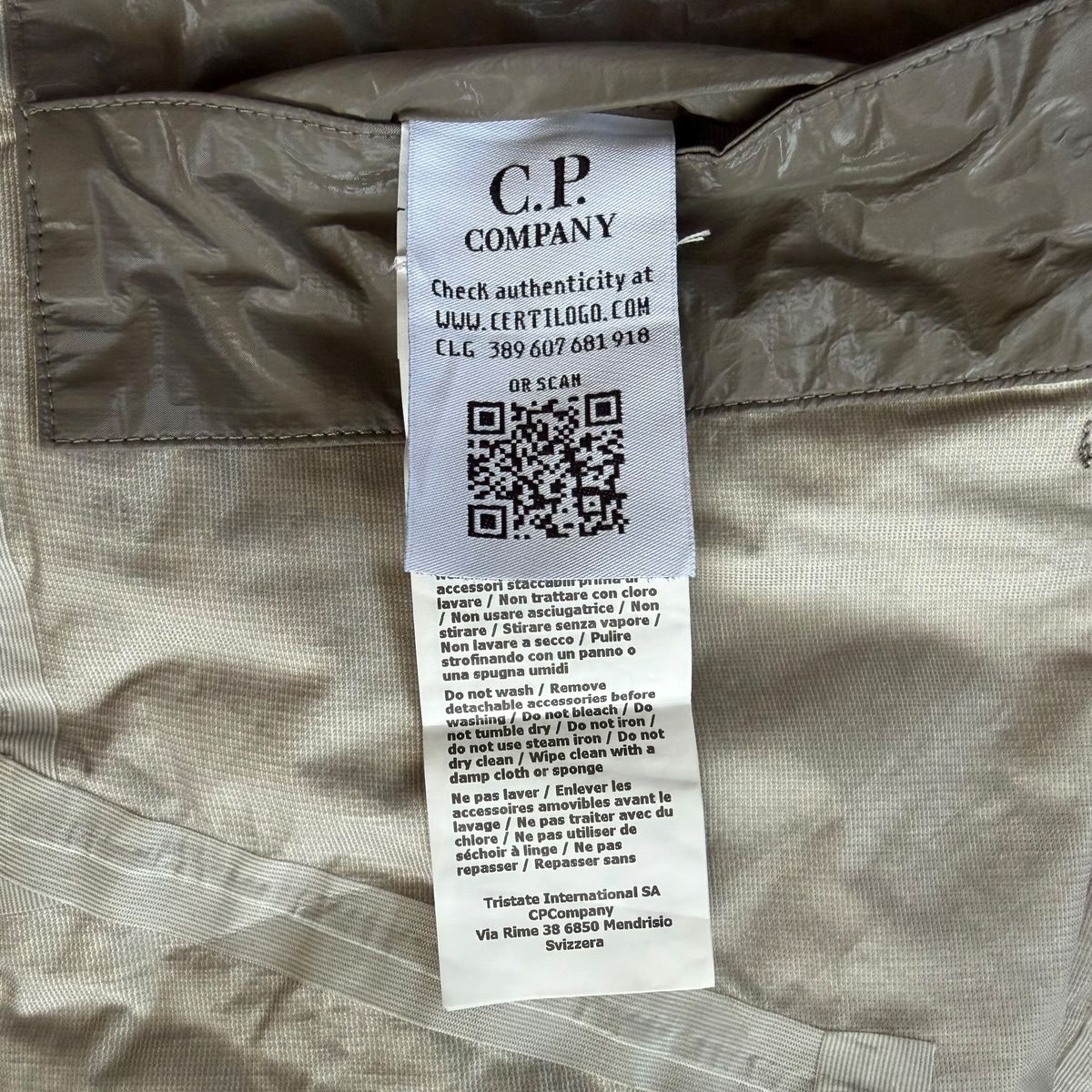 C.P Company S/S 19 Goggle La Mille 'Memec' rare Jacket — 6