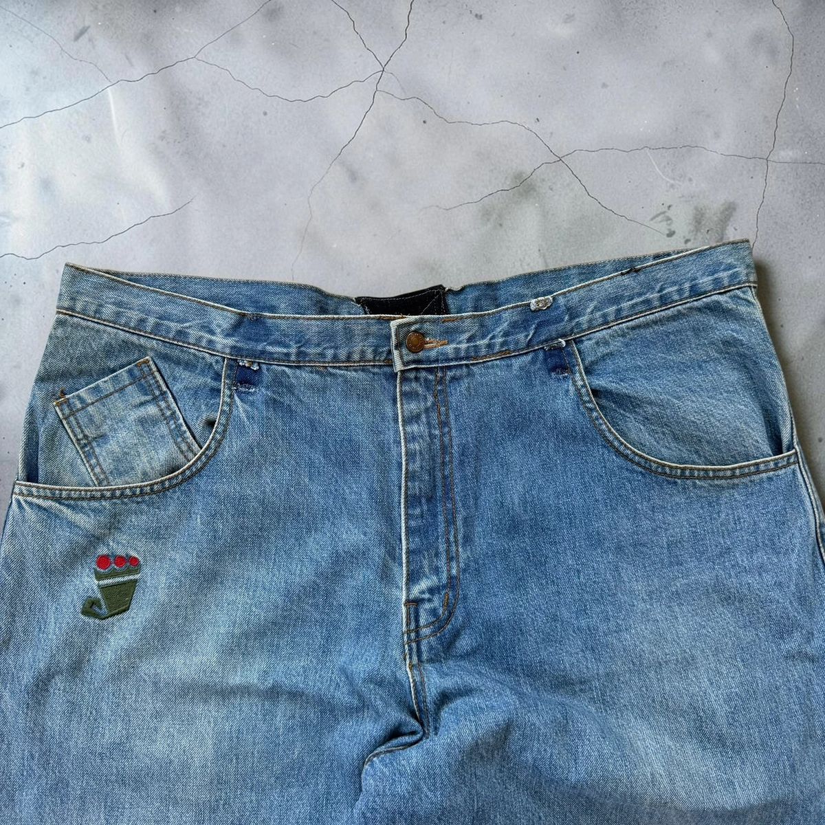 Vintage Jnco baggy jorts / denim shorts — 2