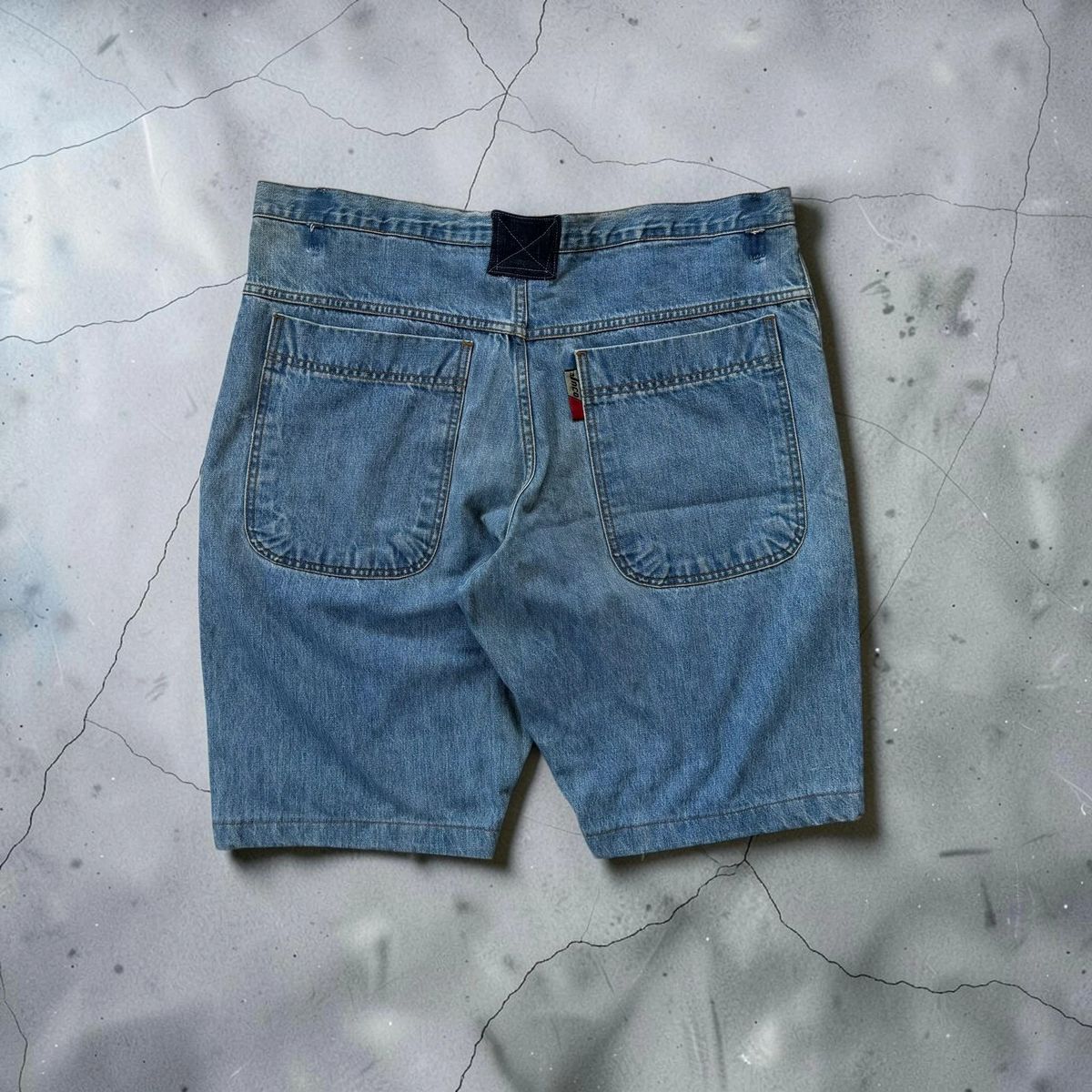 Vintage Jnco baggy jorts / denim shorts — 4