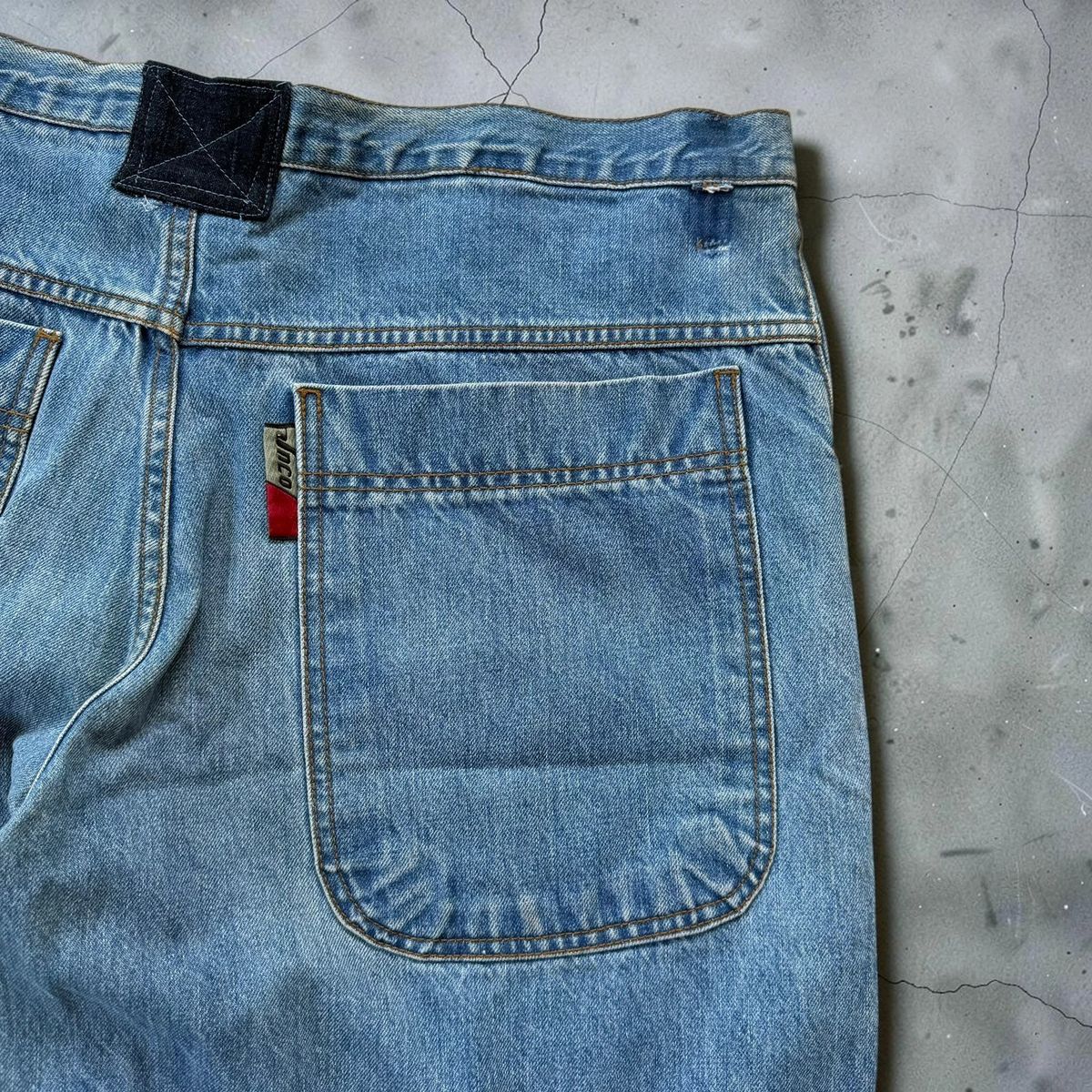 Vintage Jnco baggy jorts / denim shorts — 5
