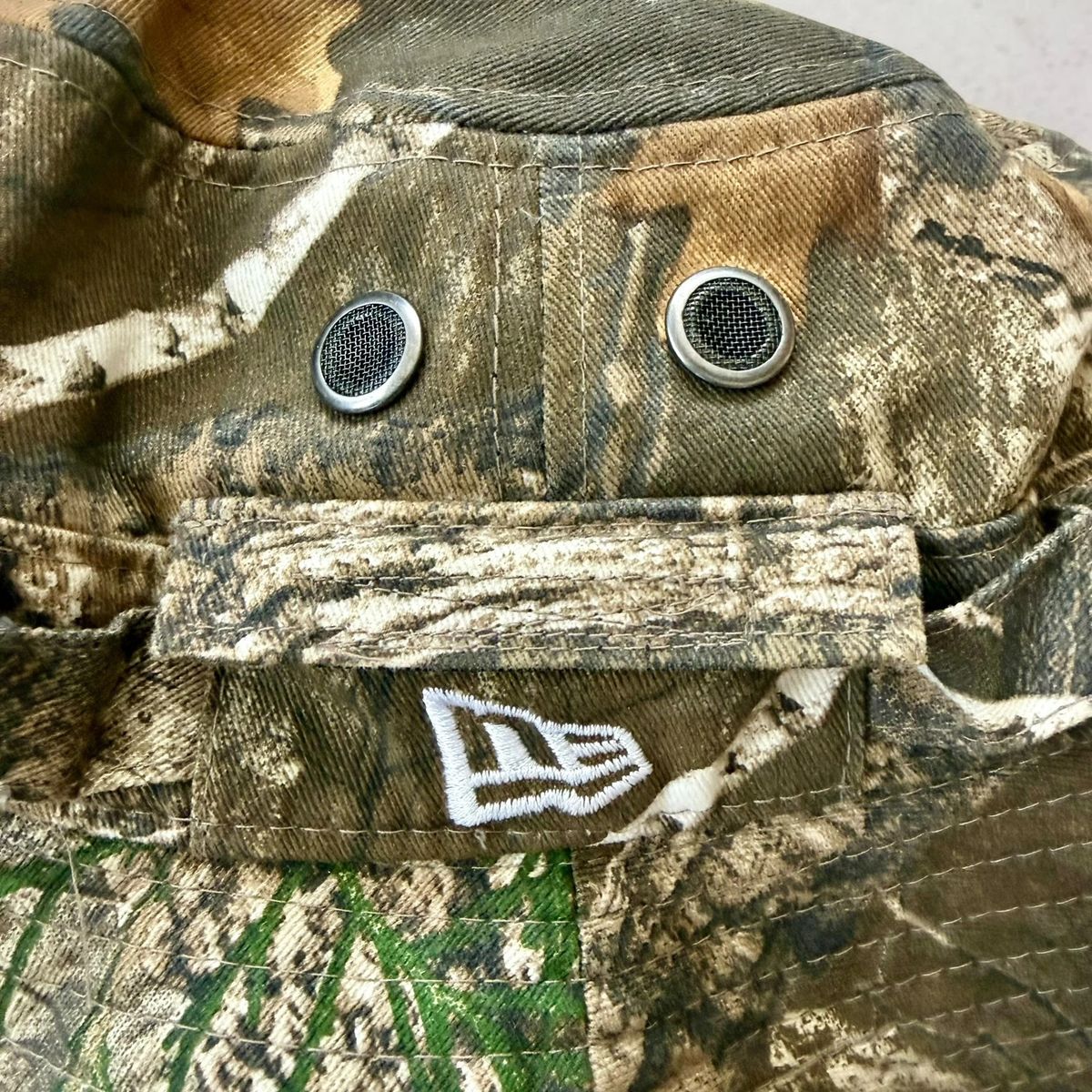 New Era x Real Tree bucket hat / fishing hat — 2