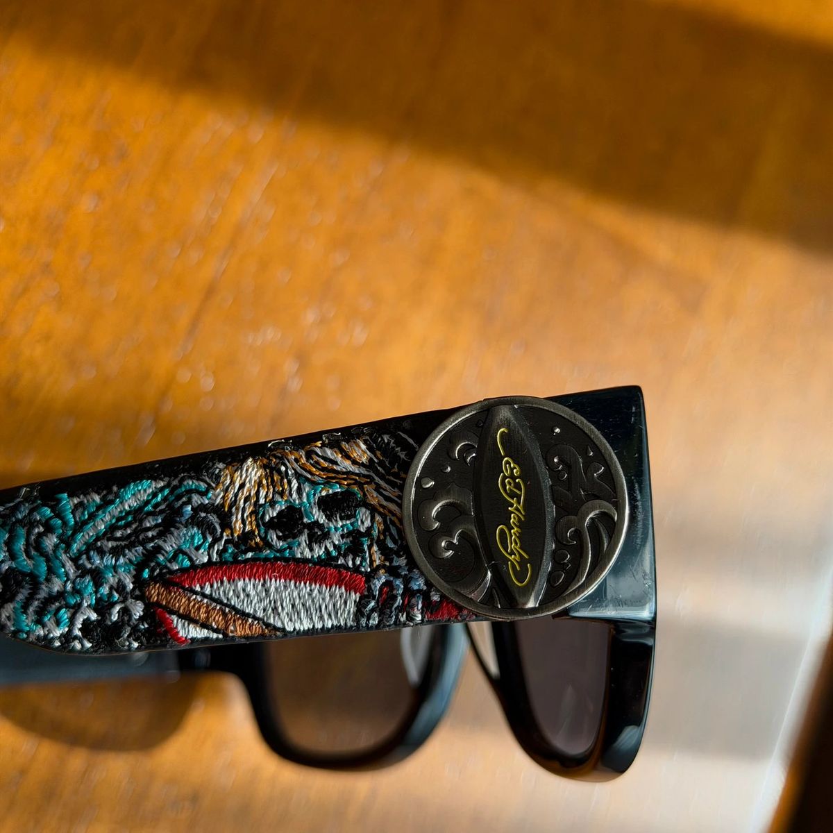 Vintage Ed Hardy embroidered sunglasses — 9
