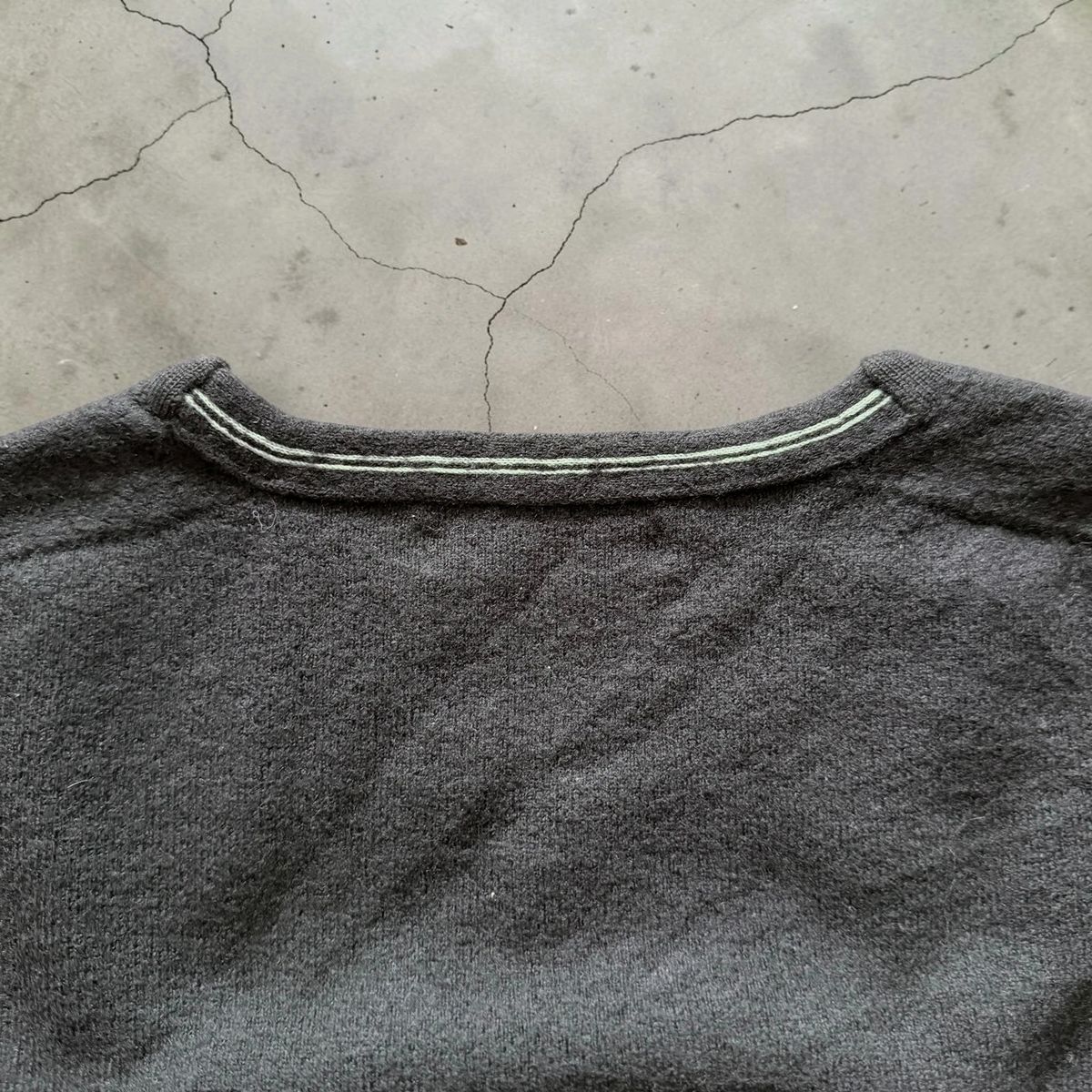 Vintage Autumn / Winter 2007 Stone Island wool knitted brown sweater — 9