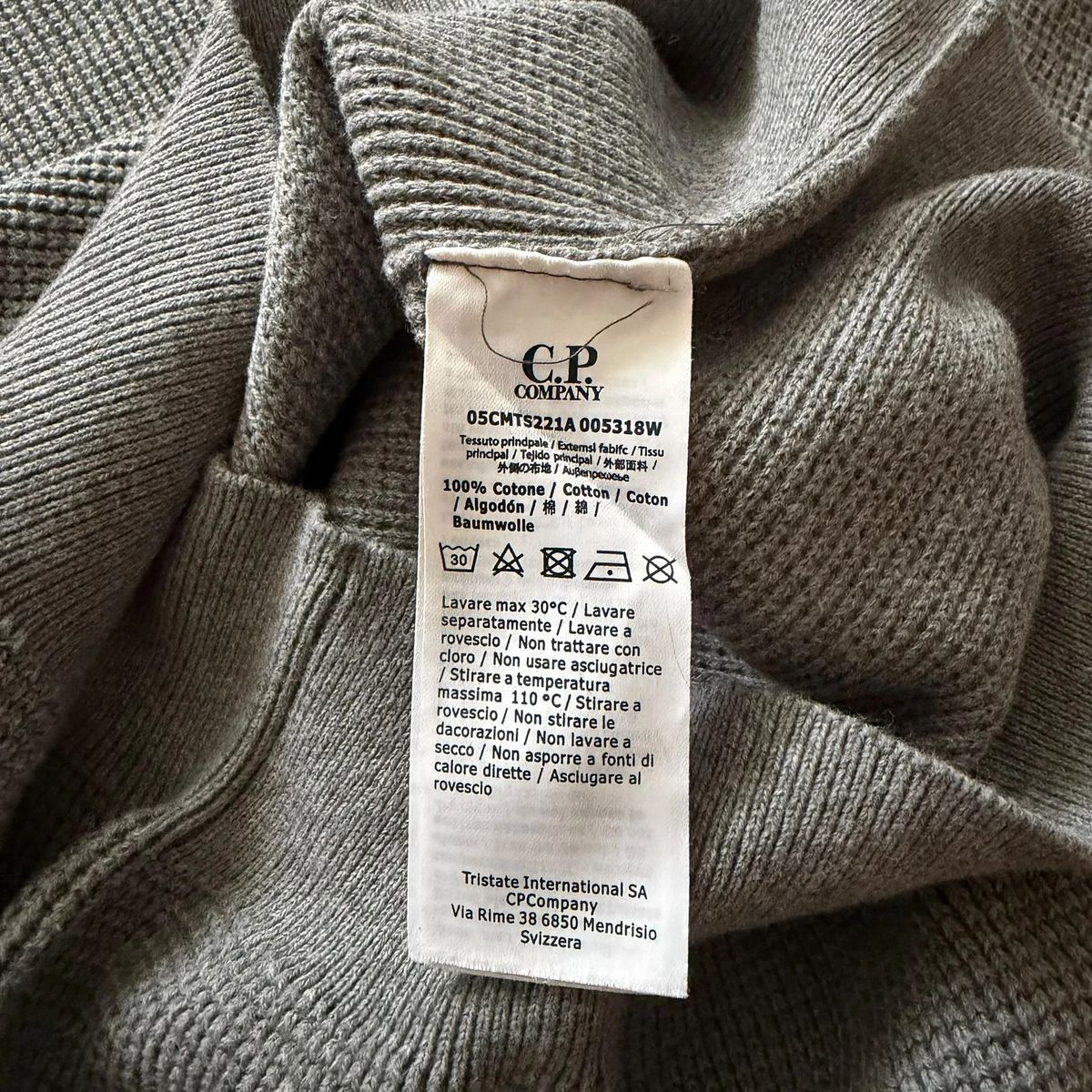 C.P Company cotton knitted sweater — 7