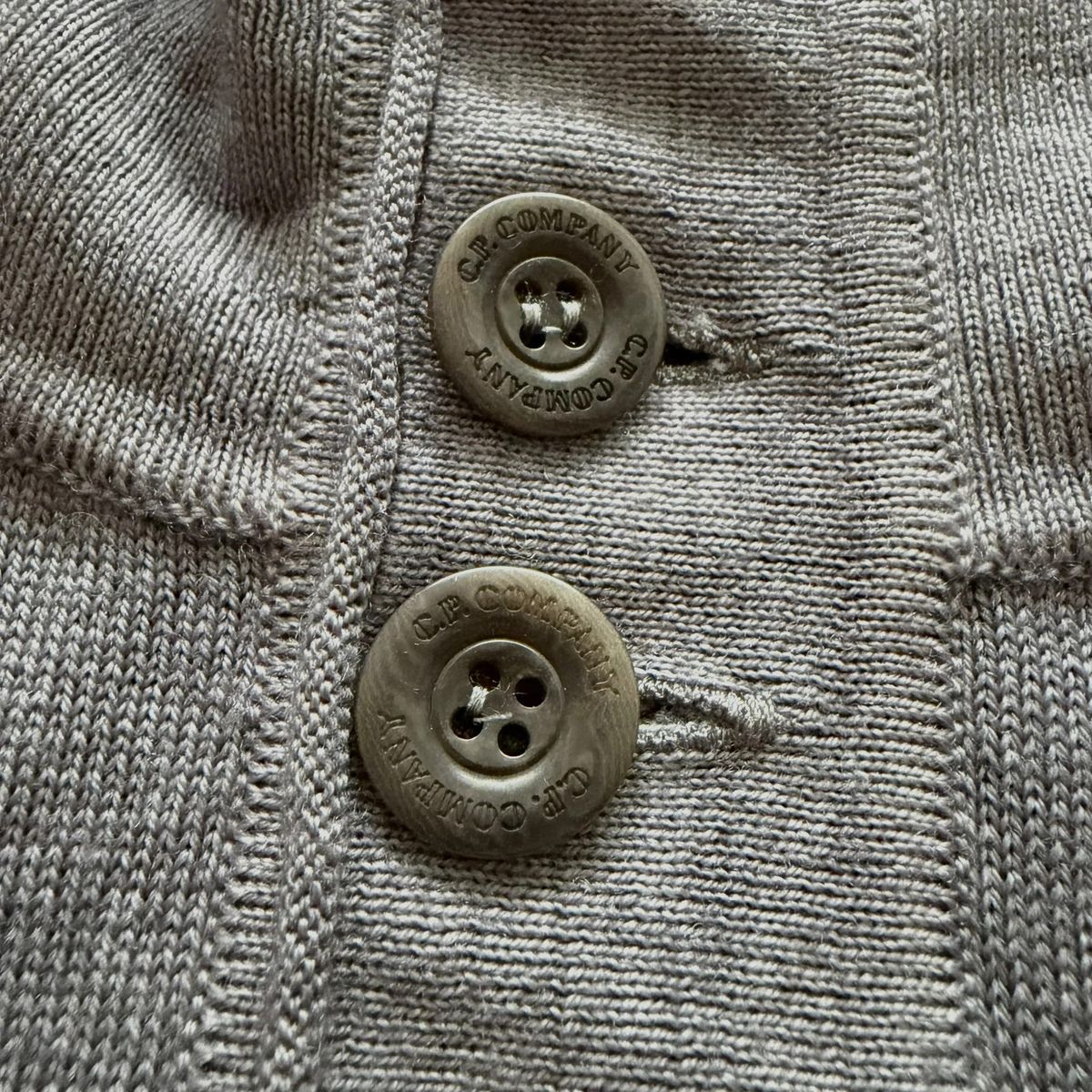 C.P Company 1/4 button up wool sweater — 4