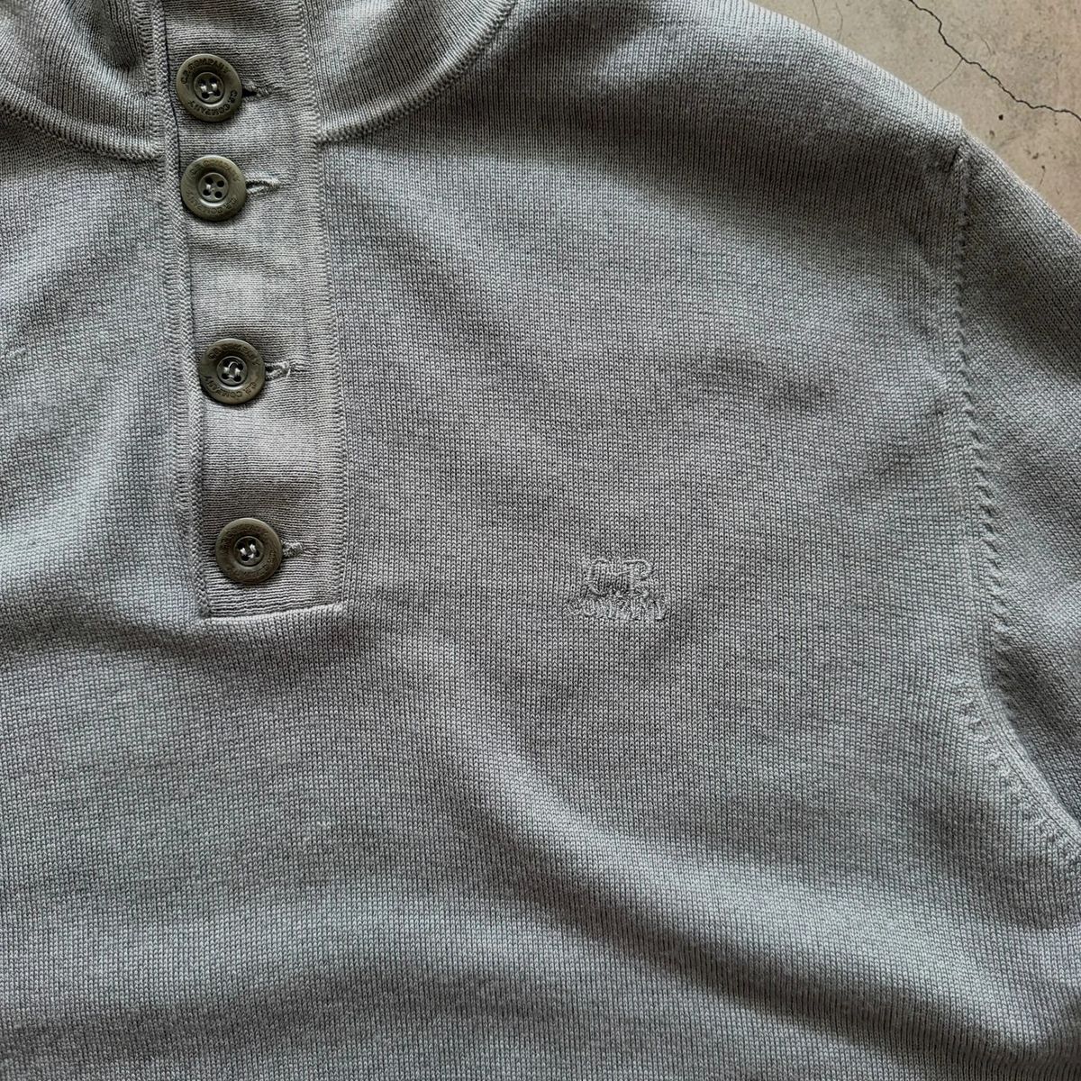 C.P Company 1/4 button up wool sweater — 5