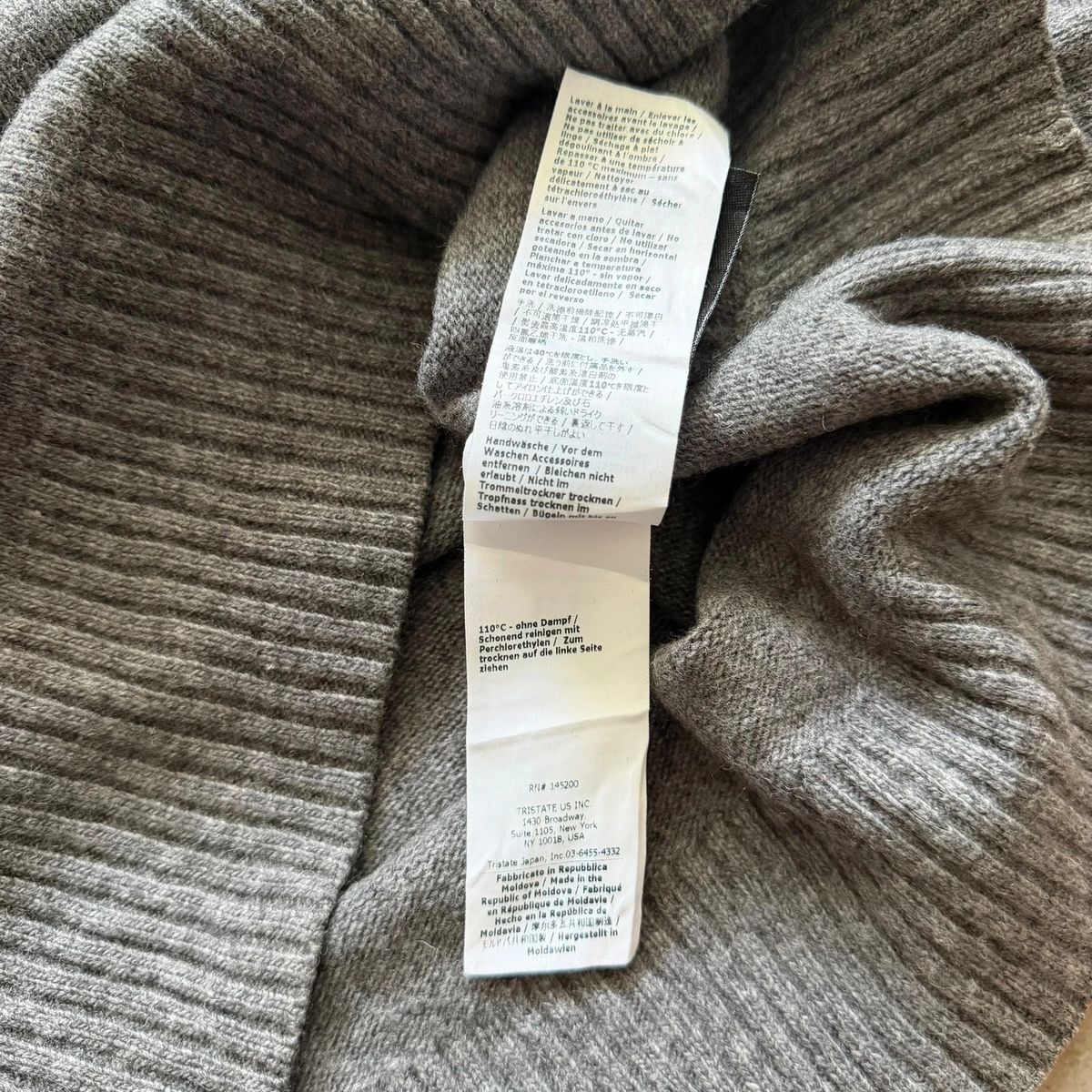 C.P Company wool knitted gray sweater — 7