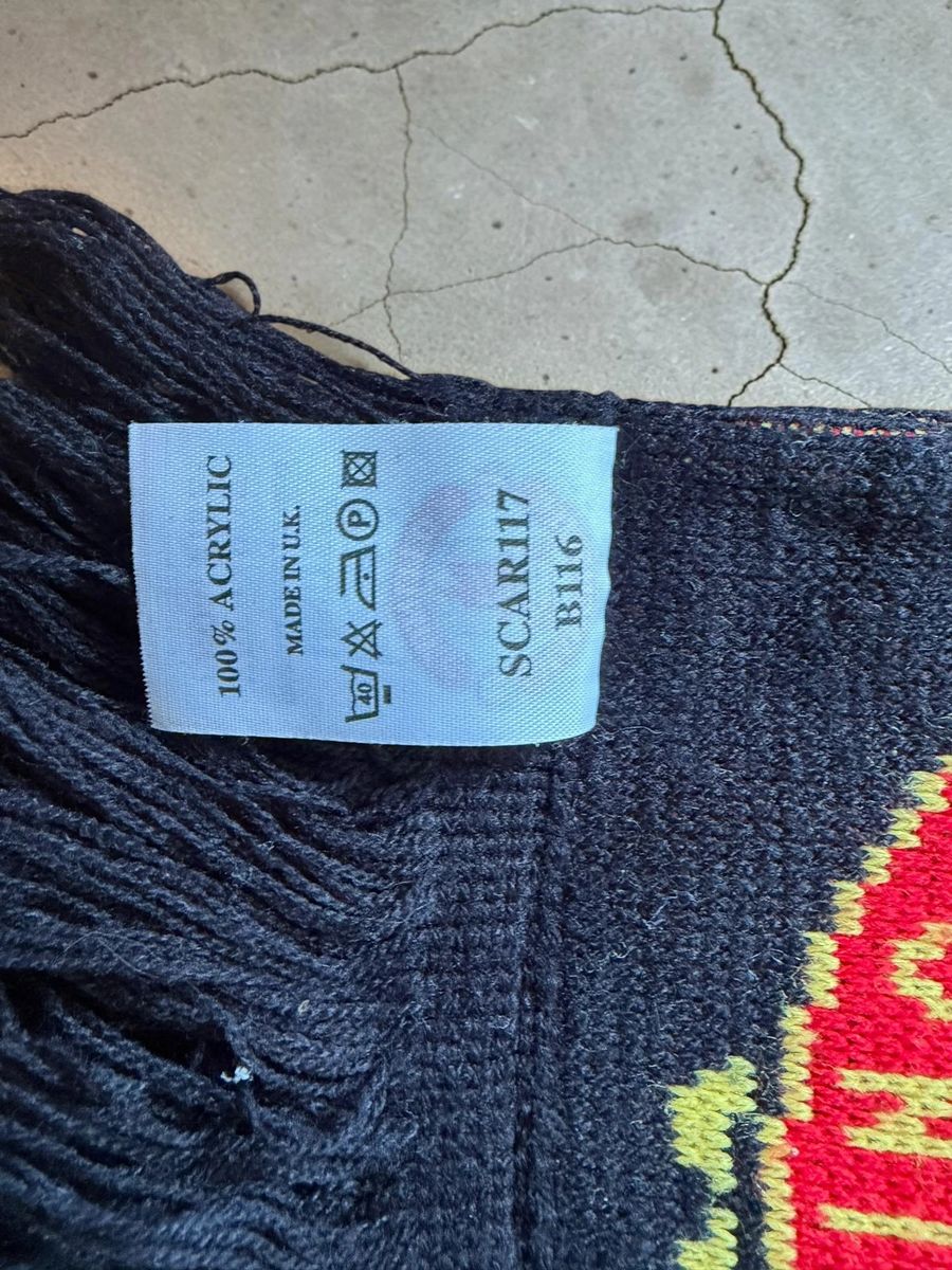 Vintage Manchester United FC official scarf — 5