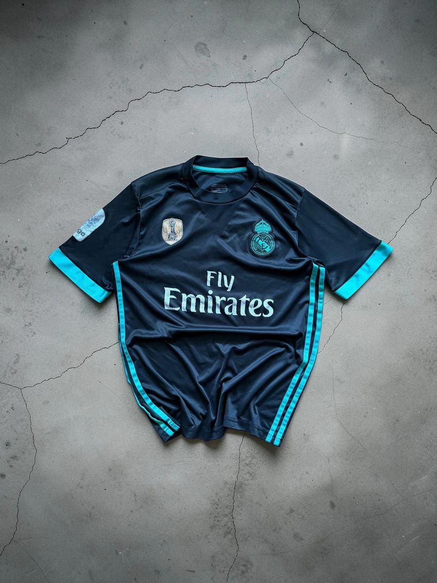 Real Madrid Jersey Away Football Soccer Shirt 2017 2018 UCL Adidas