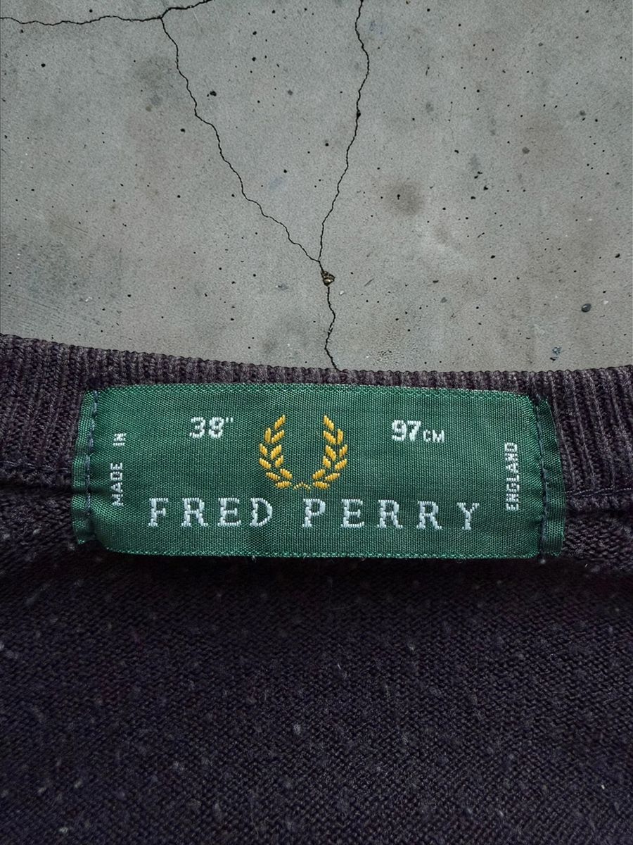 Vintage Fred Perry knitted cotton sweater — 2