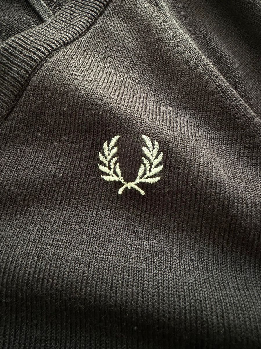 Vintage Fred Perry knitted cotton sweater — 3