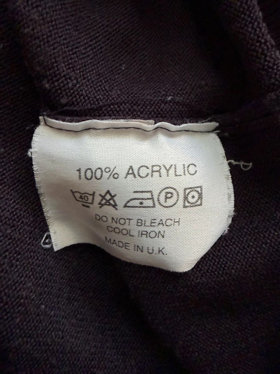 Vintage Fred Perry knitted cotton sweater — 4