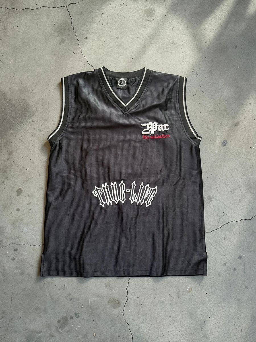 Vintage 2Pac sleeveless westside / thug life jersey
