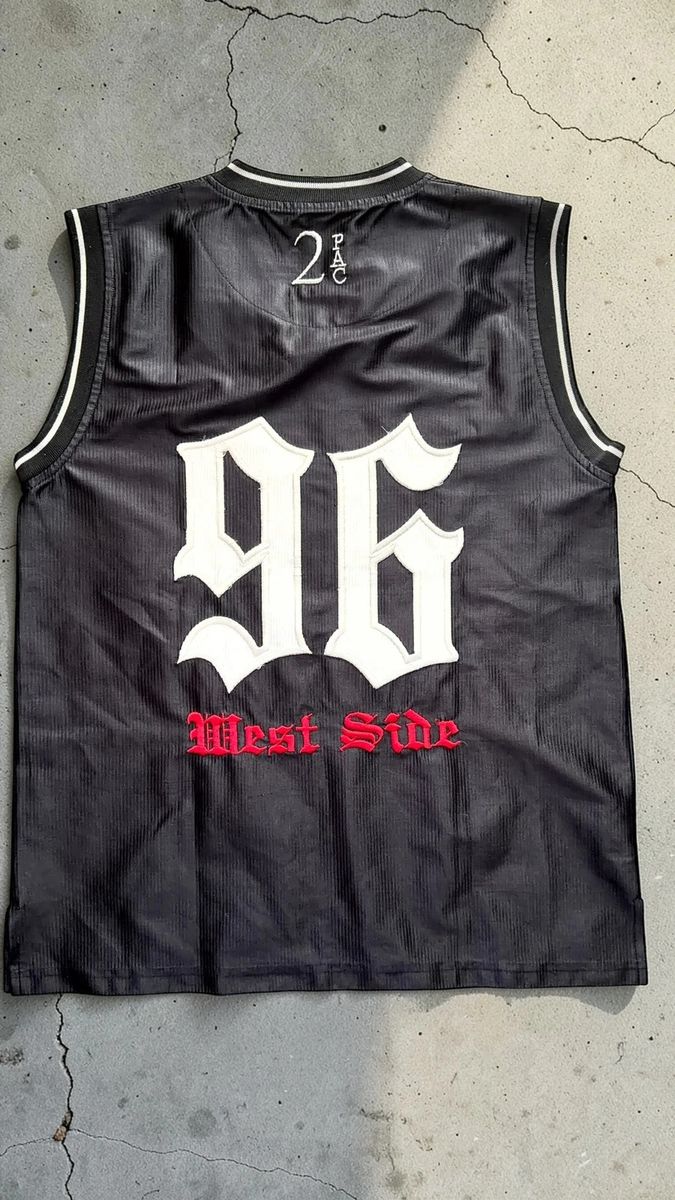 Vintage 2Pac sleeveless westside / thug life jersey — 4