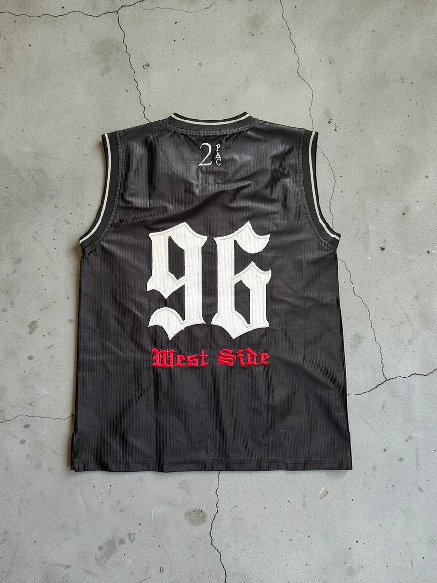 Vintage 2Pac sleeveless westside / thug life jersey — 5