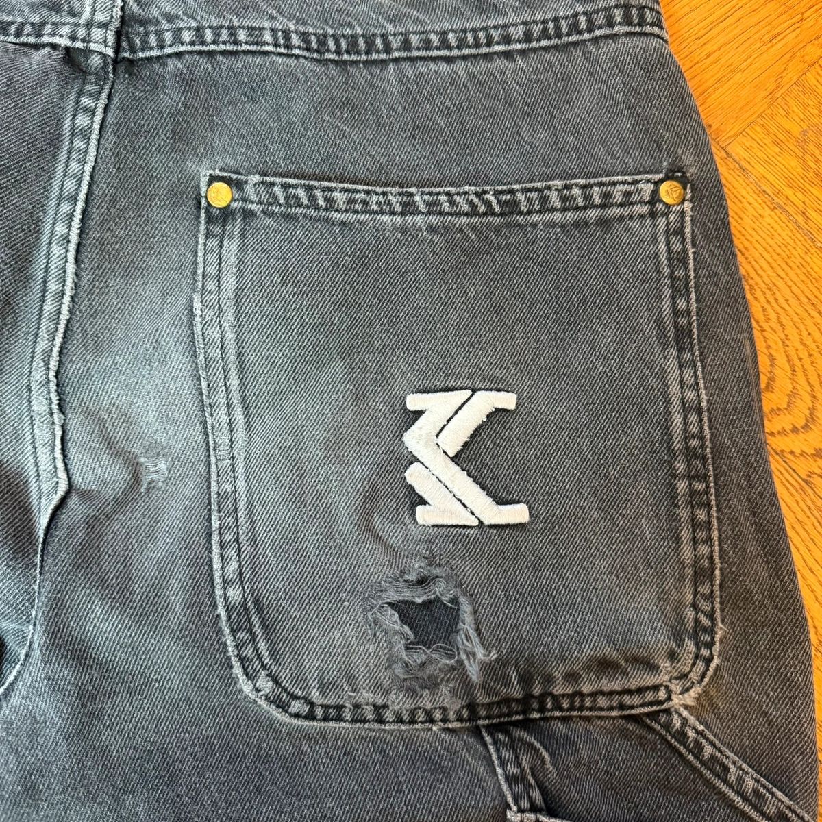 Karl kani baggy carpenter jeans — 4