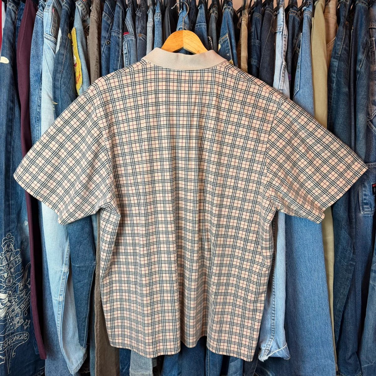 Vintage Burberry polo t-shirt — 7