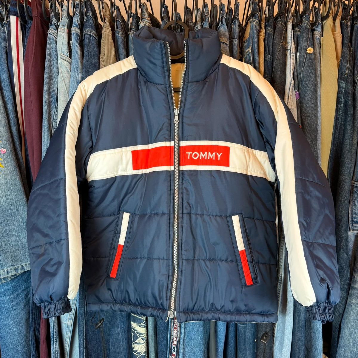 Vintage Tommy Hilfiger puffer jacket — 2