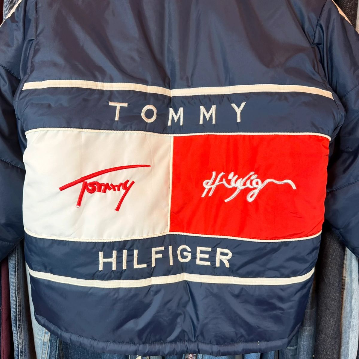 Vintage Tommy Hilfiger puffer jacket — 4