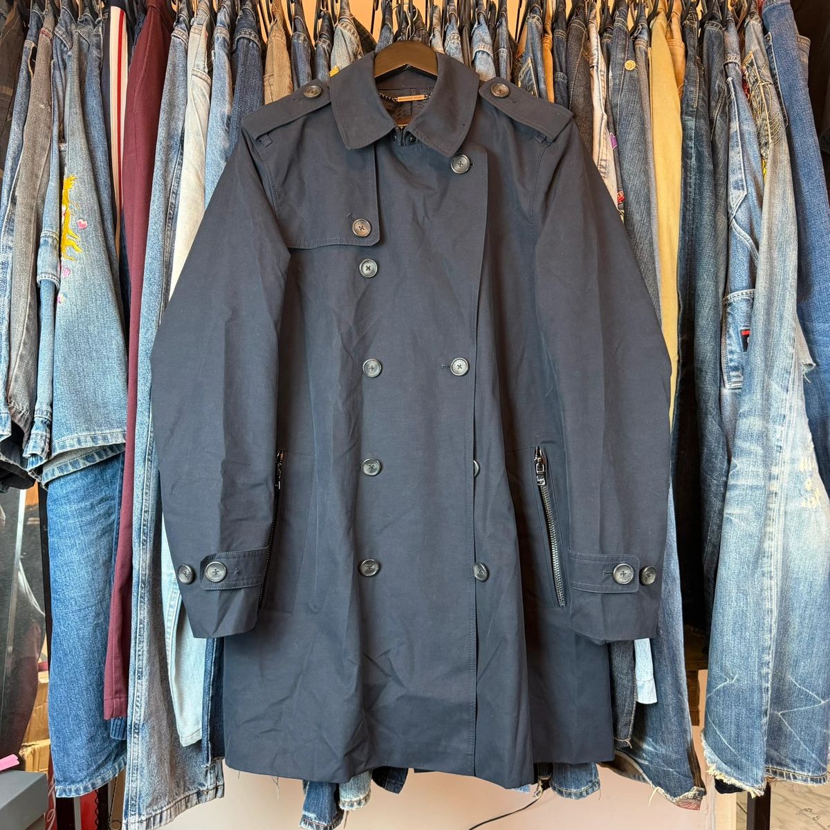 Michael Kors cotton trench coat