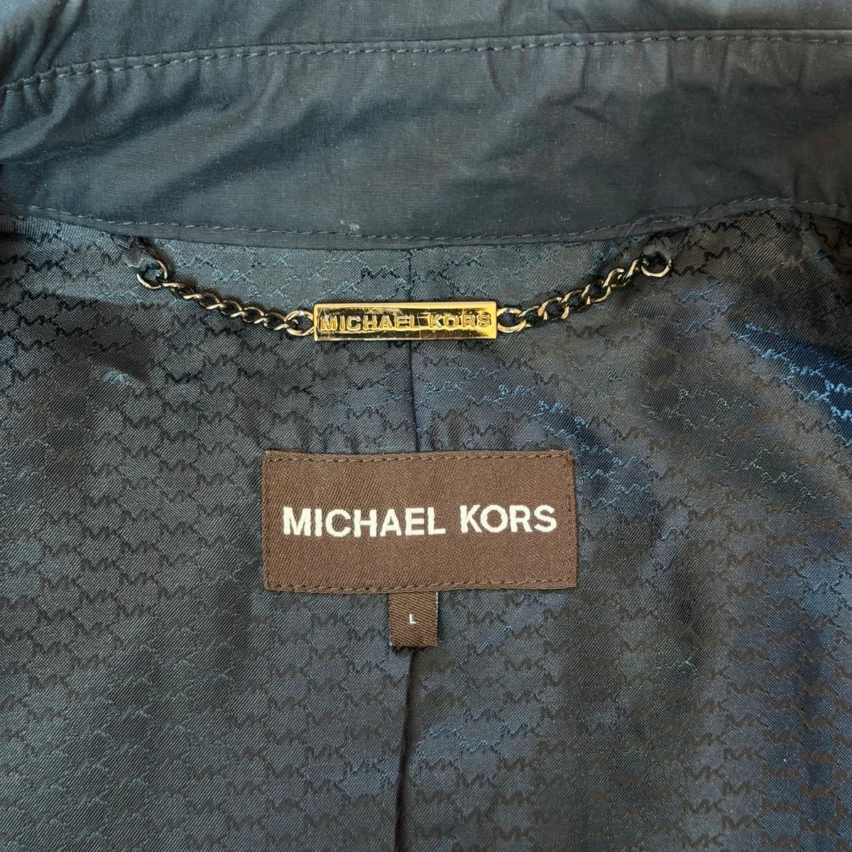Michael Kors cotton trench coat — 12