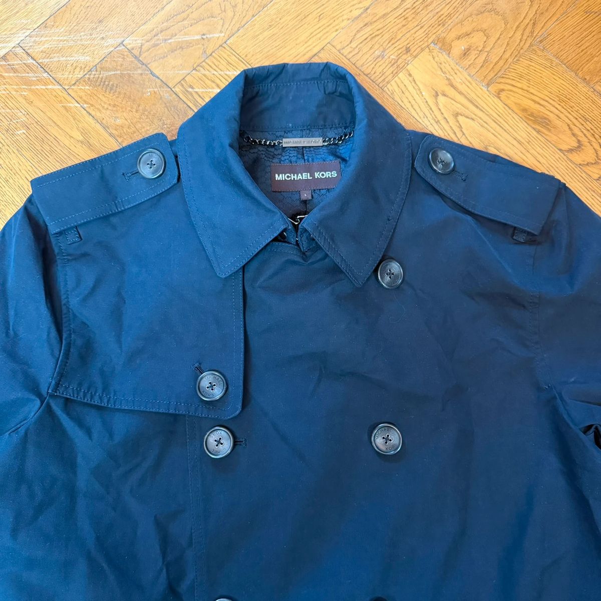 Michael Kors cotton trench coat — 6