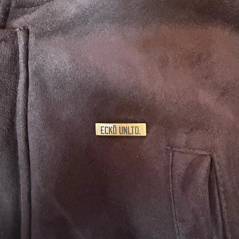 Vintage Eckō Unltd baggy fur collar jacket — 2