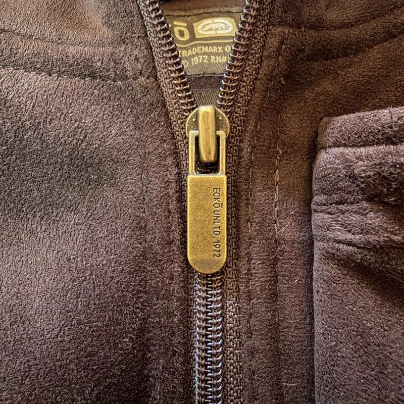 Vintage Eckō Unltd baggy fur collar jacket — 3