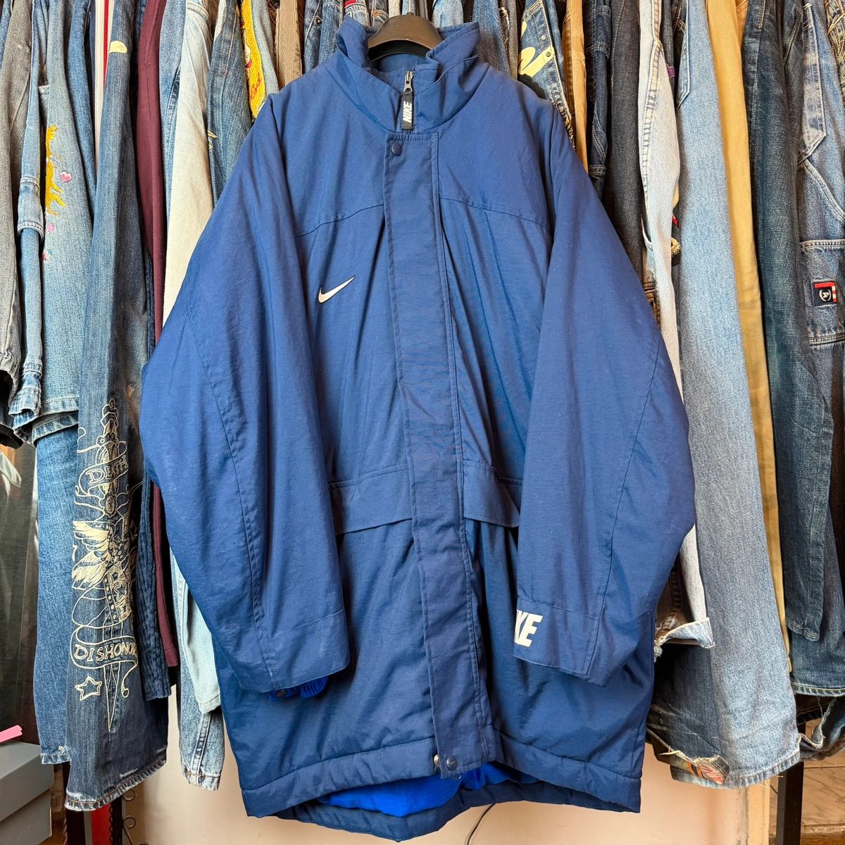 Vintage 90s Nike parka jacket