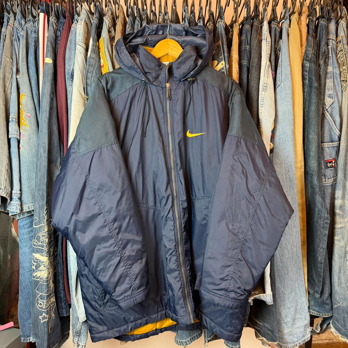 Vintage 90s Nike parka jacket