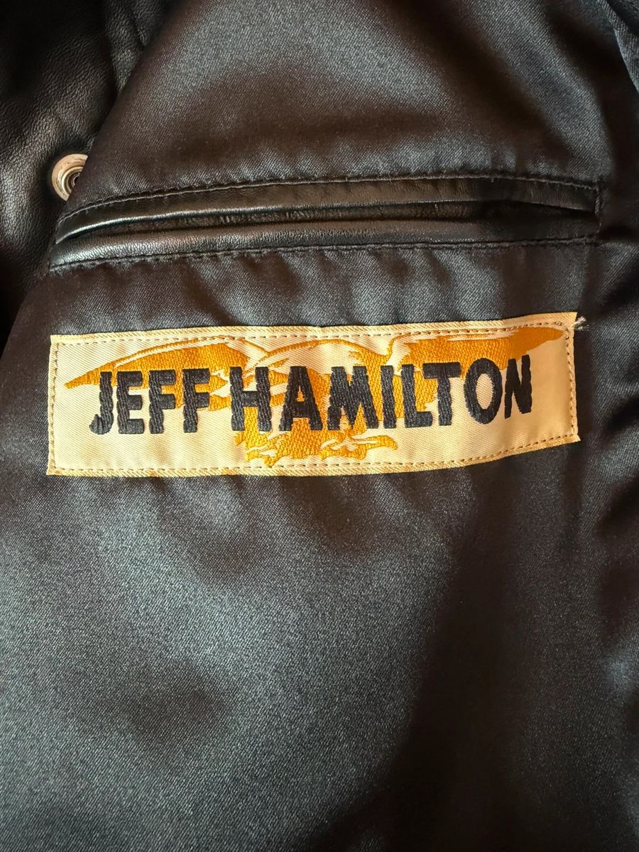 Vintage Jeff Hamilton x NBA conference leather jacket — 10