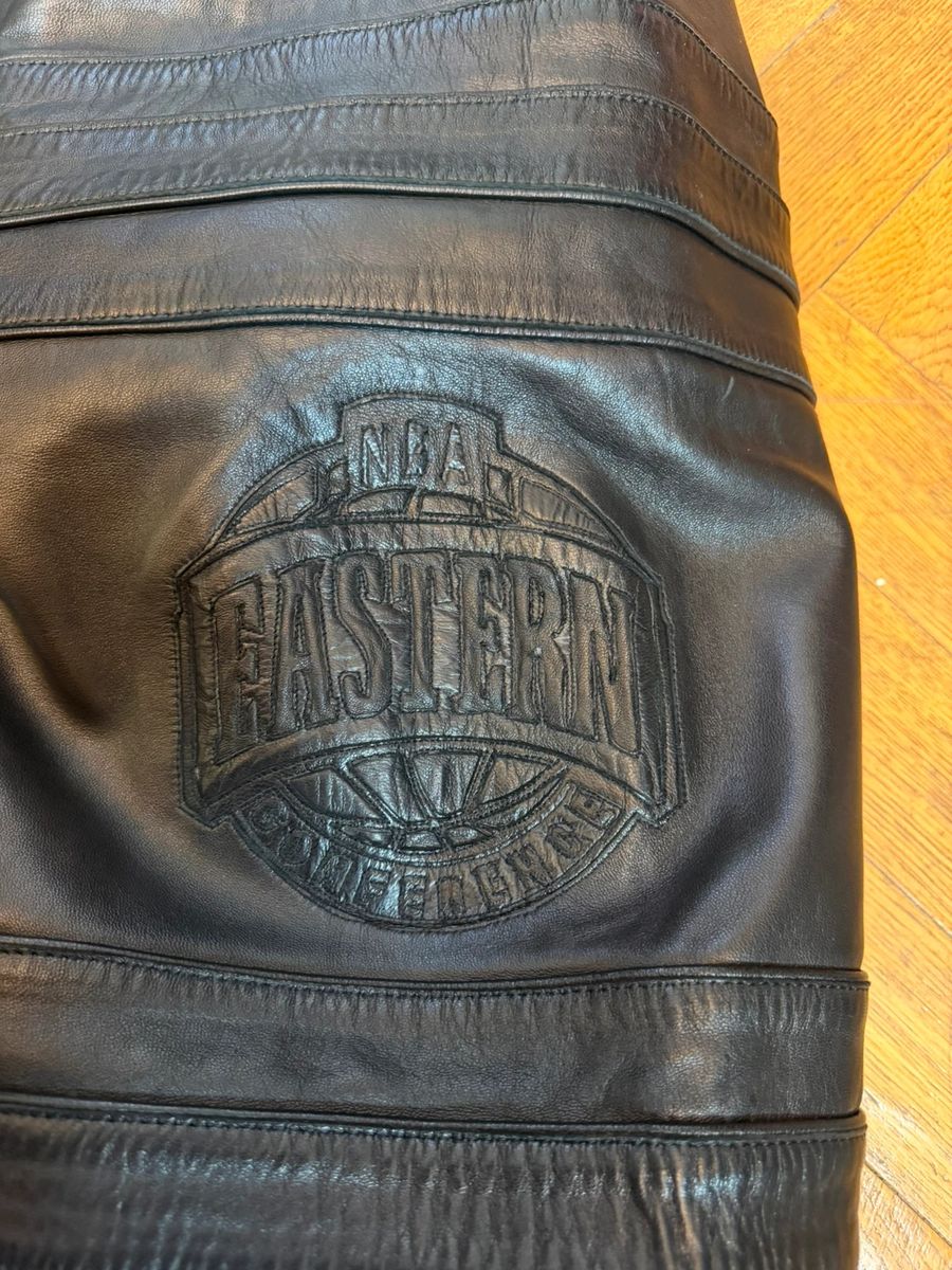 Vintage Jeff Hamilton x NBA conference leather jacket — 6