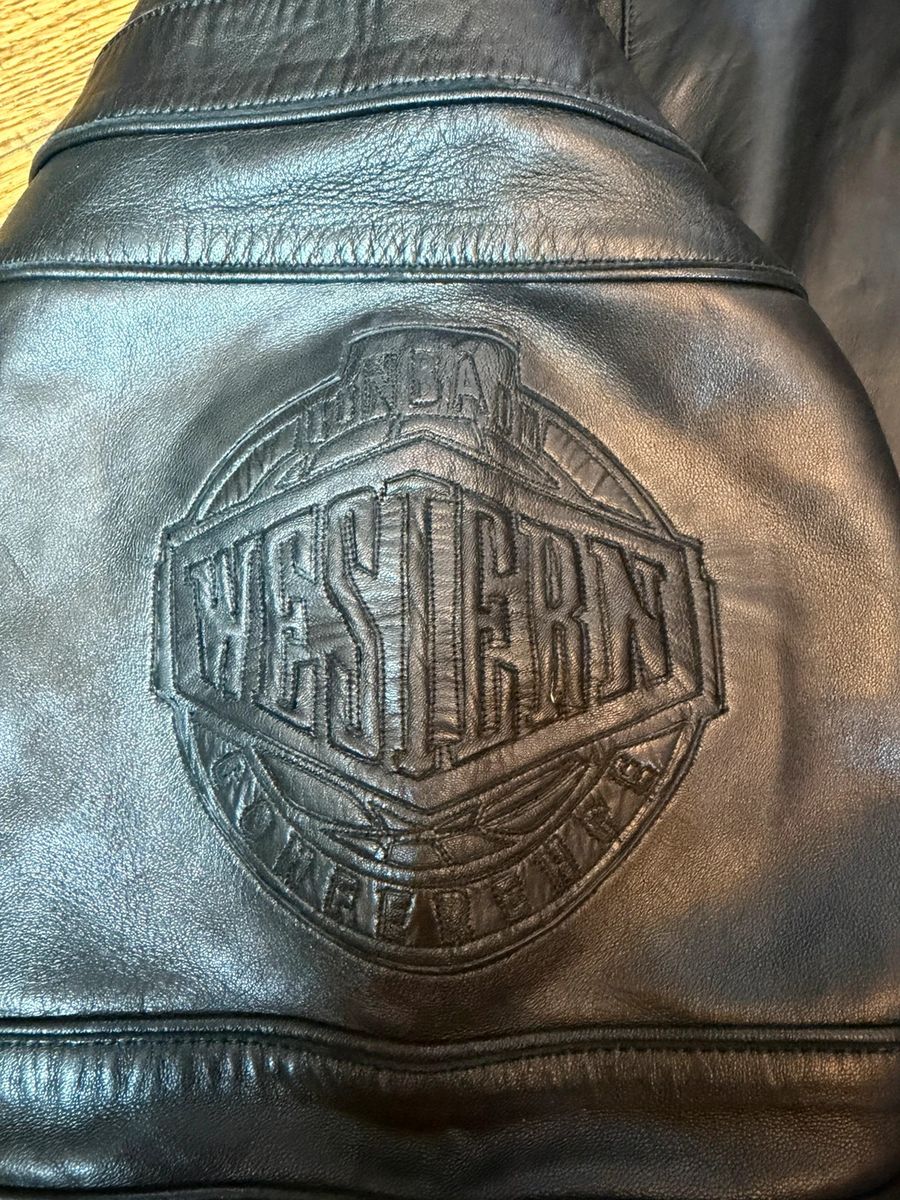 Vintage Jeff Hamilton x NBA conference leather jacket — 7