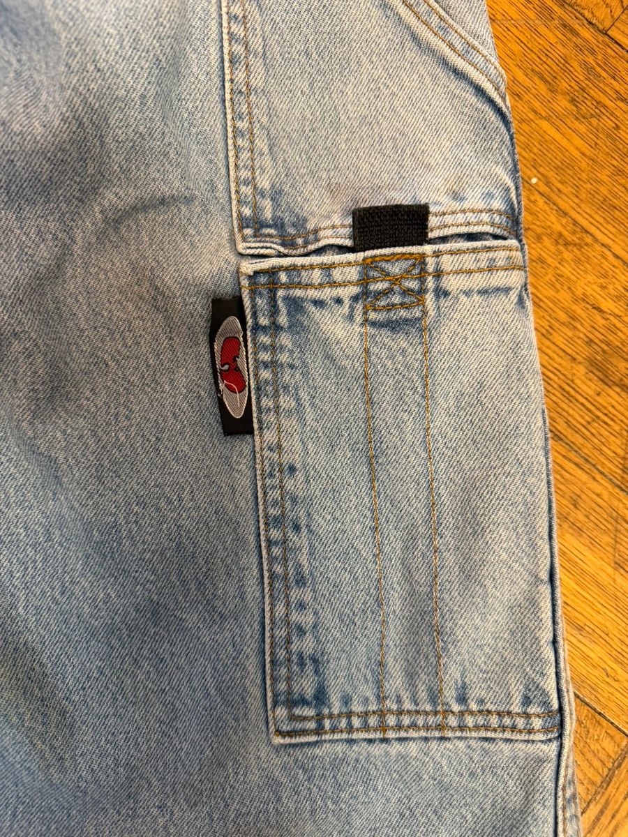 Vintage Wu wear / Wu Tang embroidered baggy jeans — 3