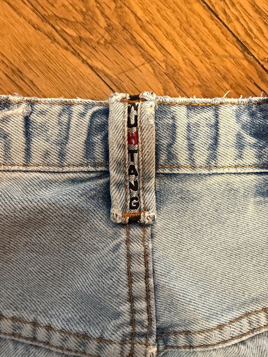 Vintage Wu wear / Wu Tang embroidered baggy jeans — 5
