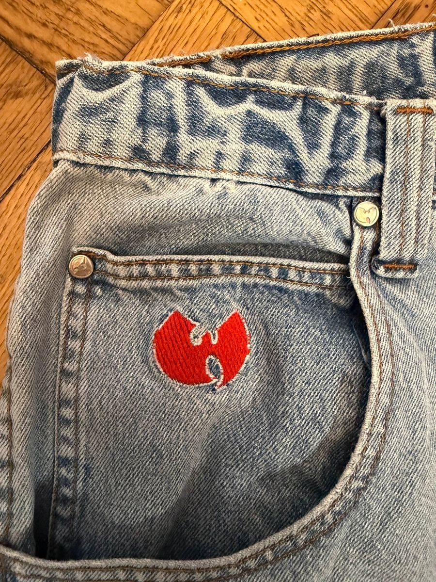 Vintage Wu wear / Wu Tang embroidered baggy jeans — 7