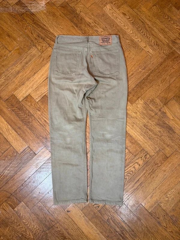 Vintage 1996 Levi’s 615 orange tab beige jeans