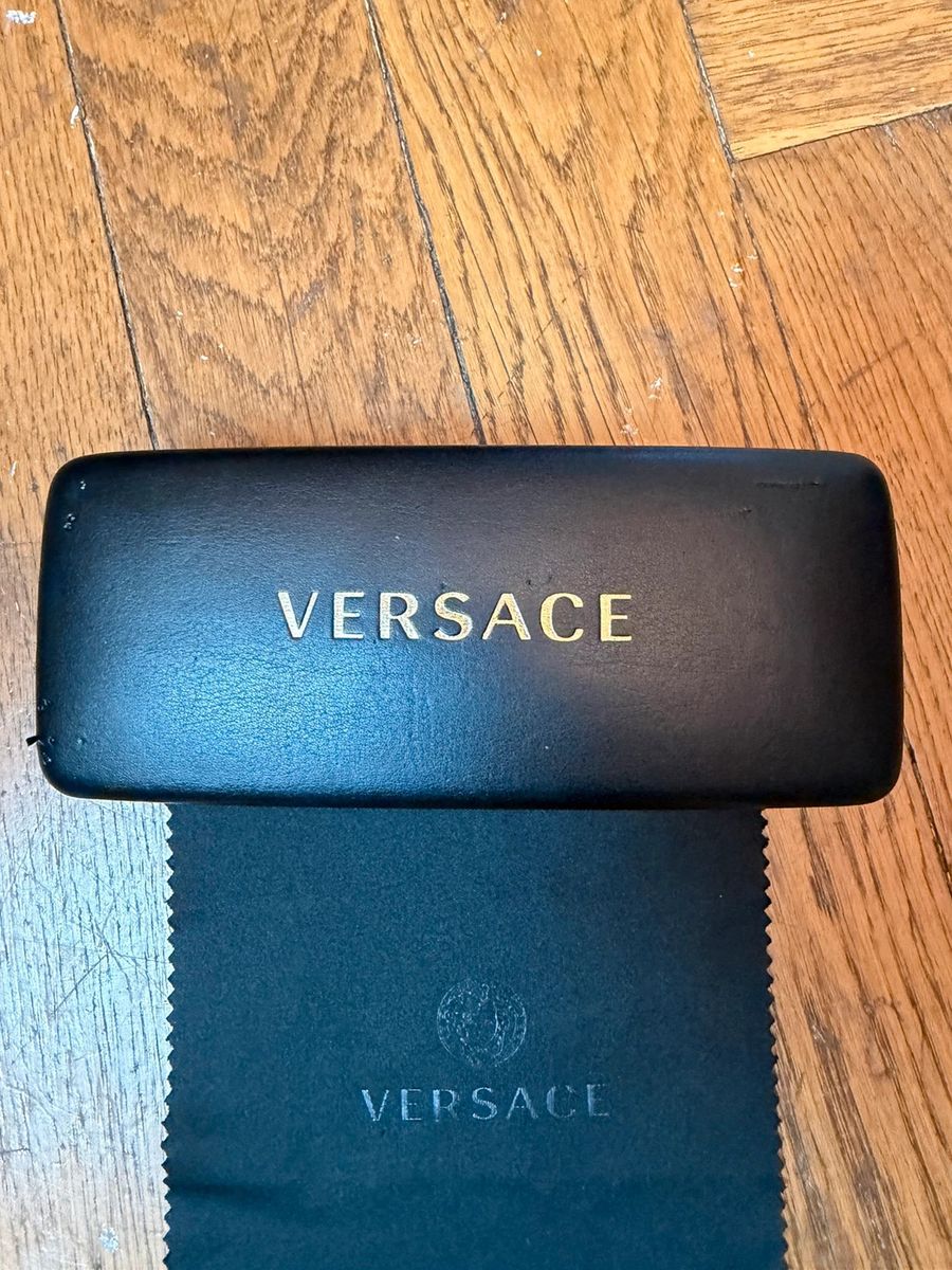 Versace Biggie / Medusa grey transparent sunglasses — 3