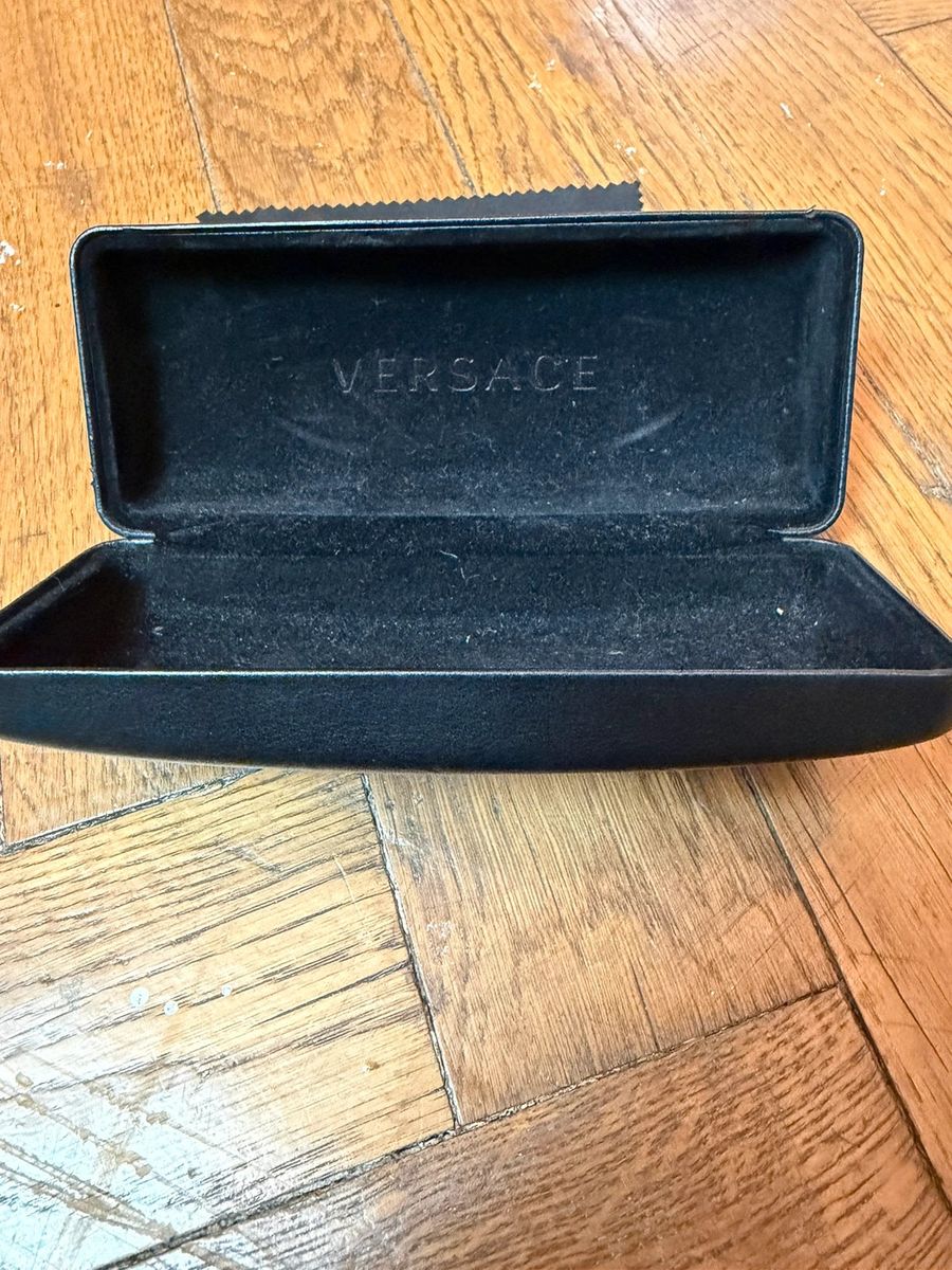 Versace Biggie / Medusa grey transparent sunglasses — 4
