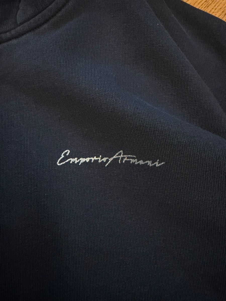 Emporio Armani zip up hoodie — 3
