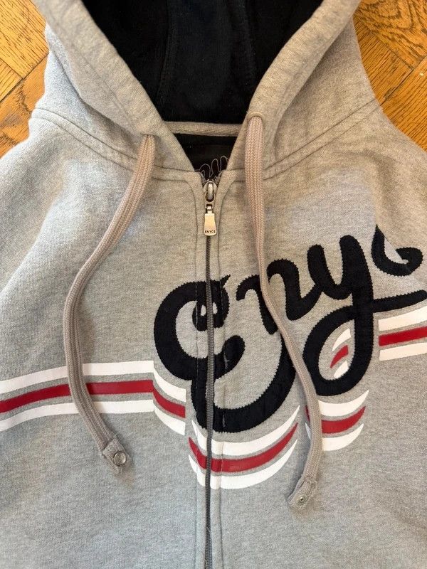Enyce zip up heavy cotton embroidered hoodie — 4