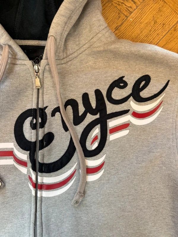 Enyce zip up heavy cotton embroidered hoodie — 5