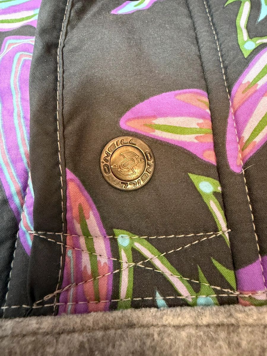 Vintage O’neill 1/4 funky fleece sweater — 4