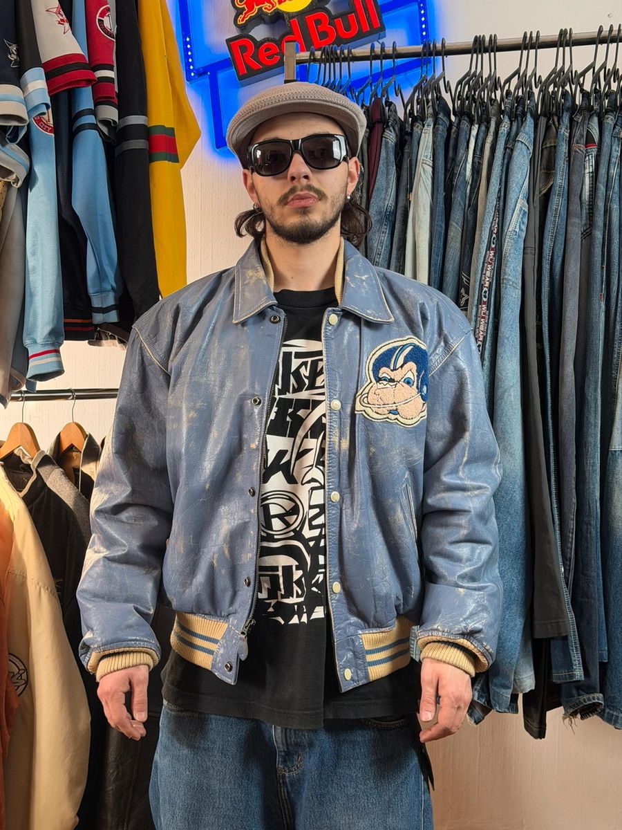 Vintage 1990s Avirex Special Cadet leather bomber jacket