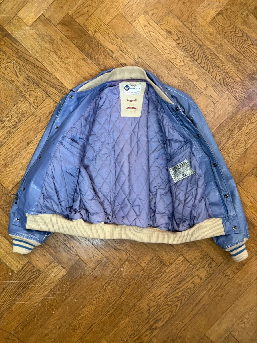 Vintage 1990s Avirex Special Cadet leather bomber jacket — 11