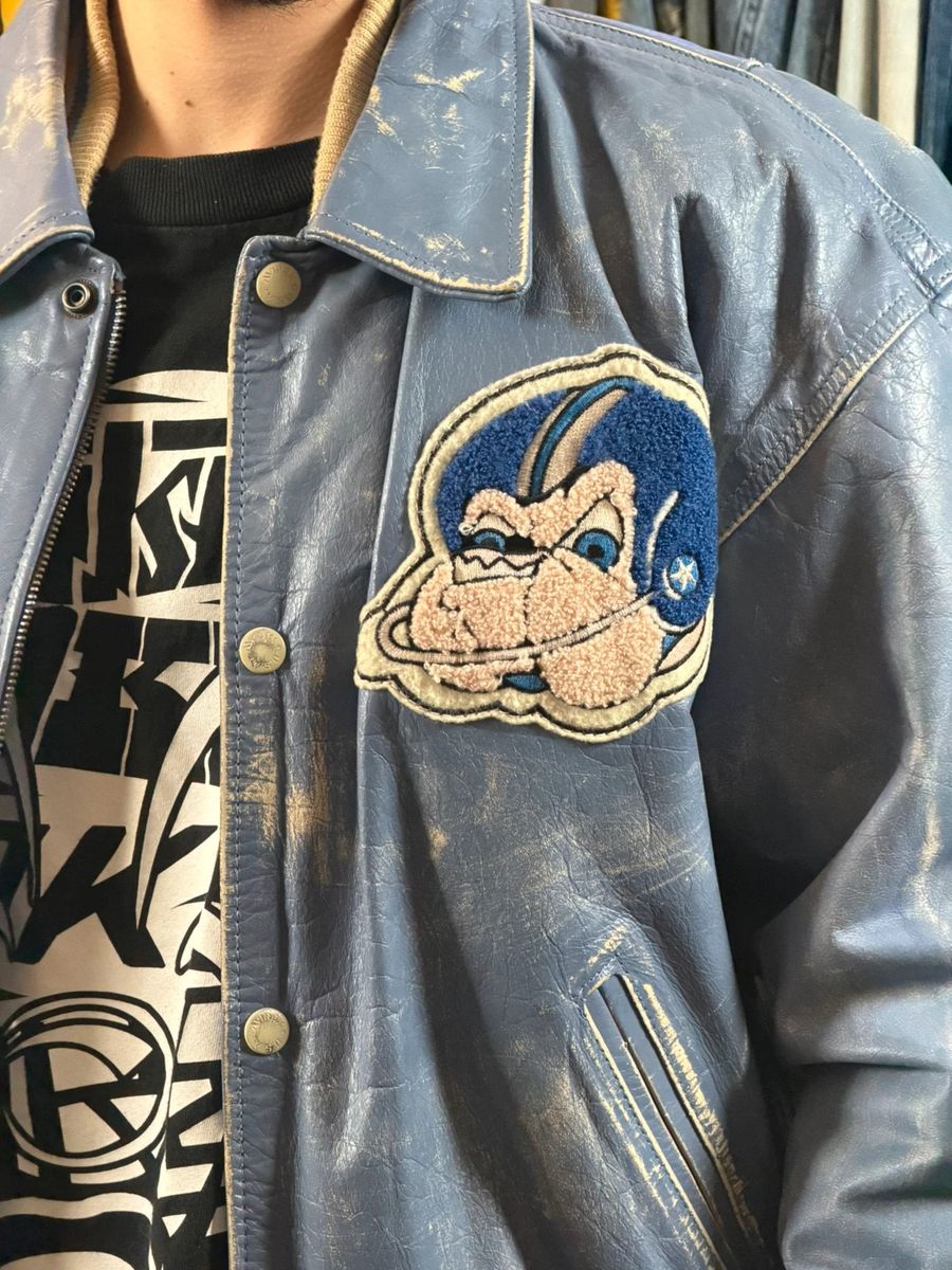Vintage 1990s Avirex Special Cadet leather bomber jacket — 4